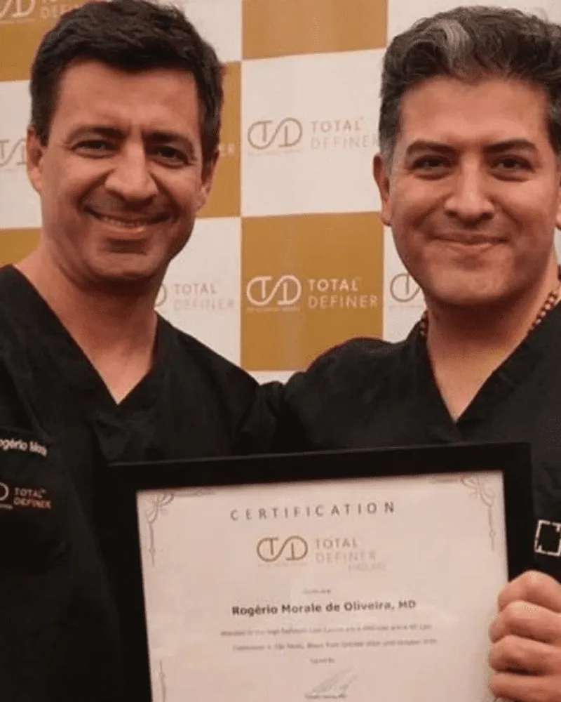 Certificado Total Definer do Dr. Rogério Morale
